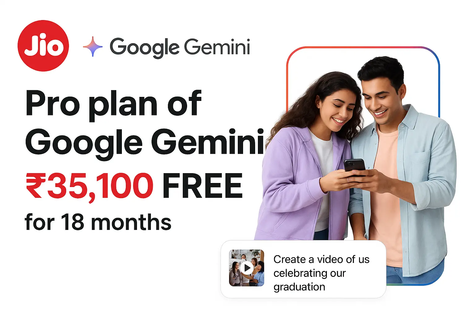 Jio Google Gemini Youth Offer